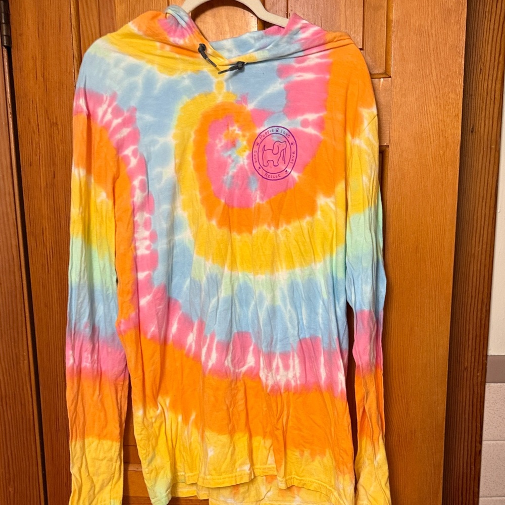 Colorful Tie-Dye Hoodie